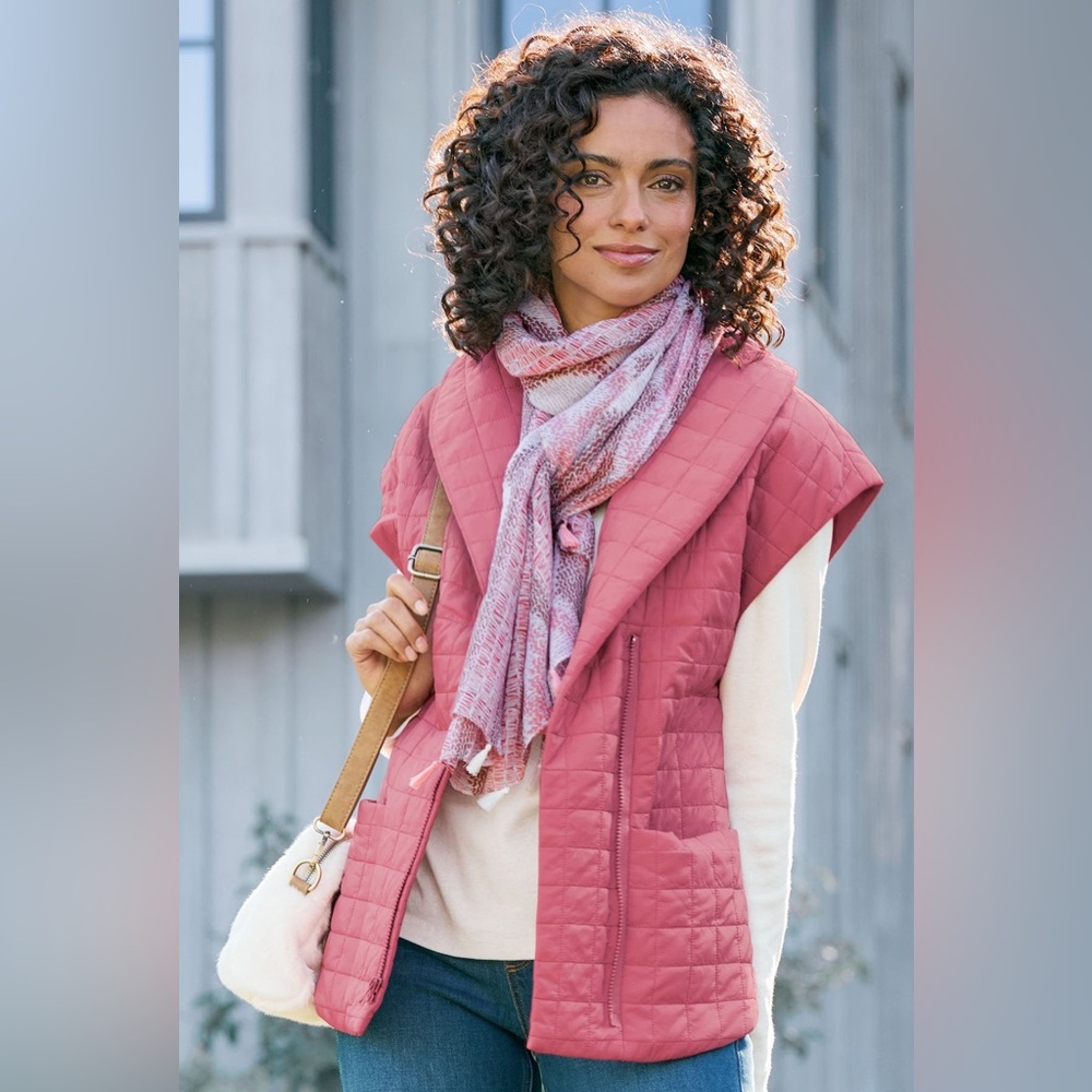 Soft Surroundings Daybreaker Lightweight Quilted Vest - Picture 2 of 11